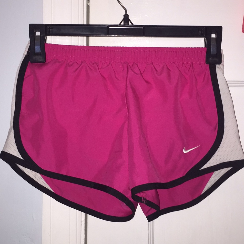 Pink Nike shorts